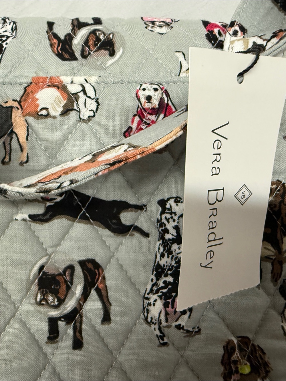 Vera Bradley DOG SHOW Grand Hanging Organizer Bag NWT - Picture 3 of 16